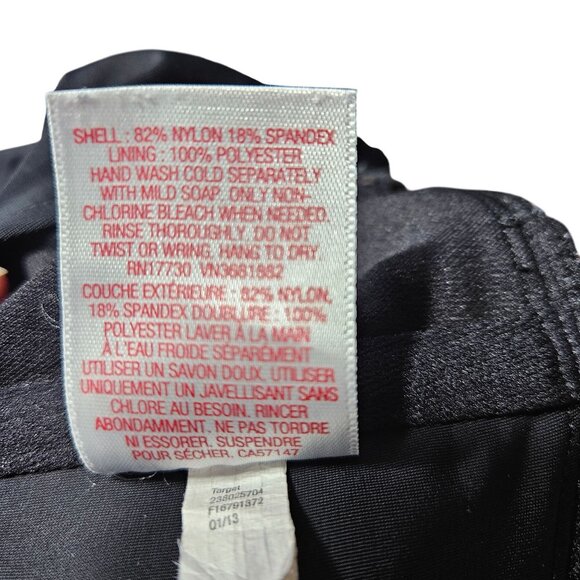 Black Strapless Ruched Top By Merona - S - Picture 5 of 5